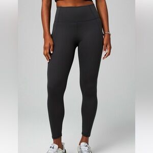 NWT Fabletics Black Oasis PureLuxe High-Waisted Legging 7/8